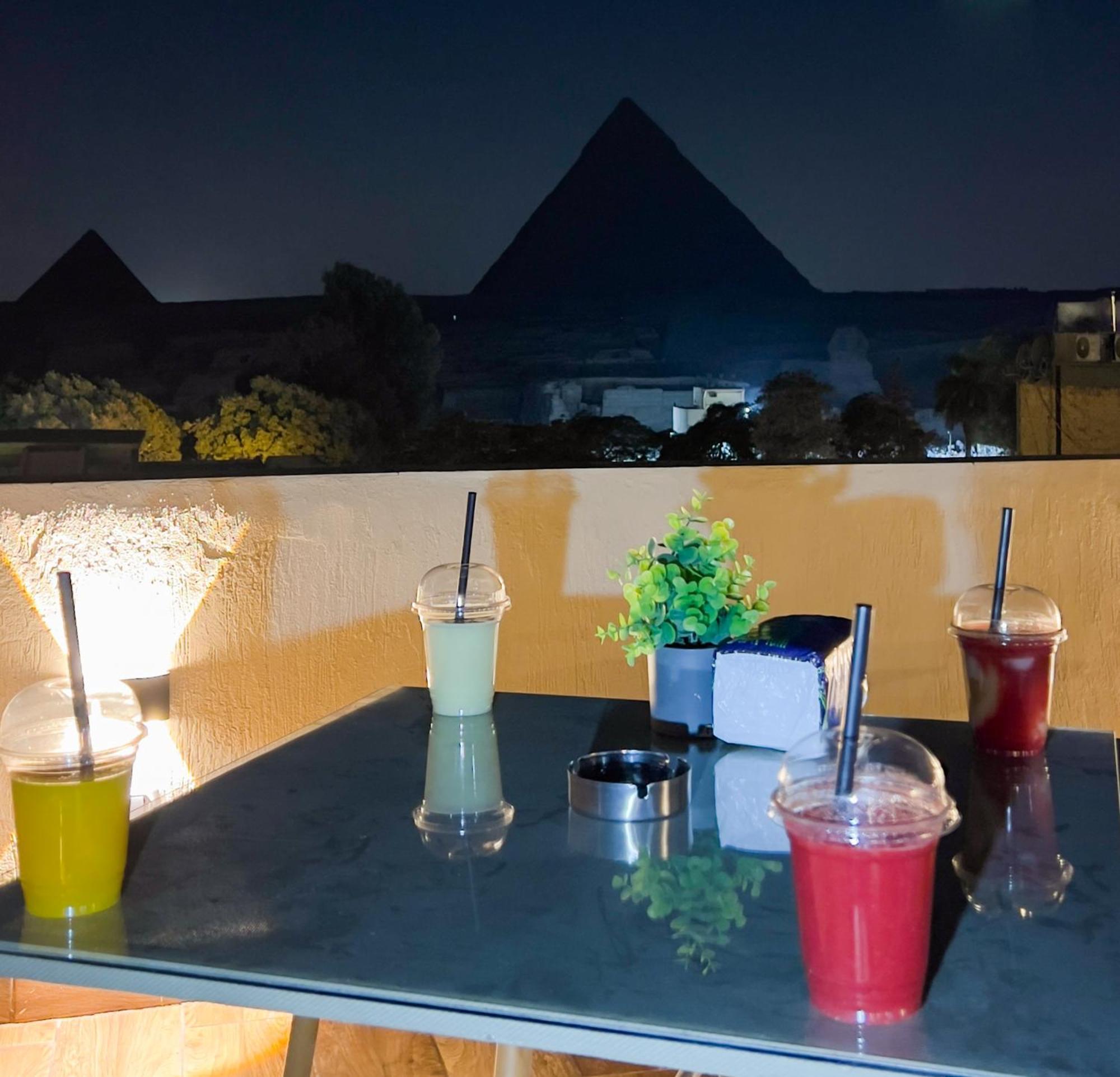 Pyramids Vista Inn Kafret el-Gabal Exterior foto